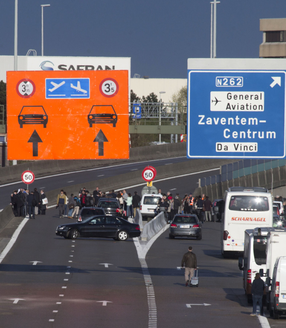 Haos na briselskom aerodromu