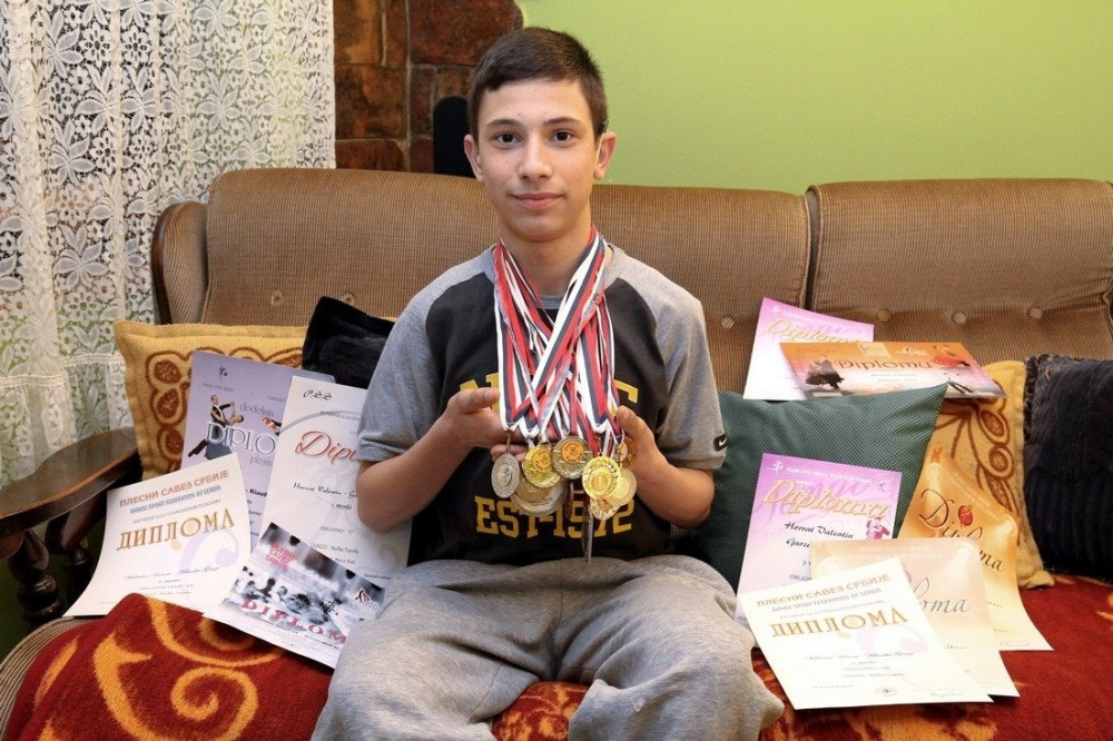 Rođen gluv, a danas osvaja medalje za ples