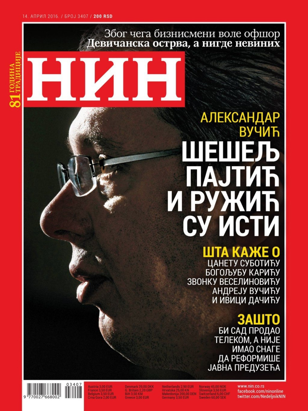 Šešelj, Pajtić i Ružić su isti