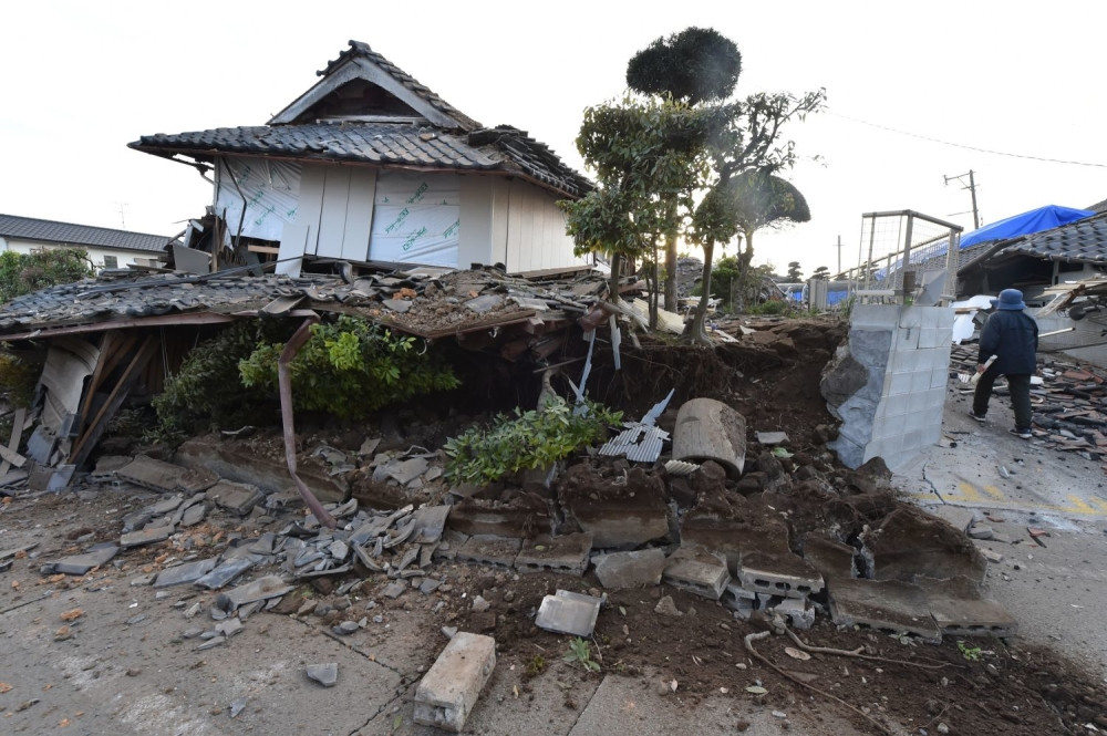 Zemljotres na zapadu Japana