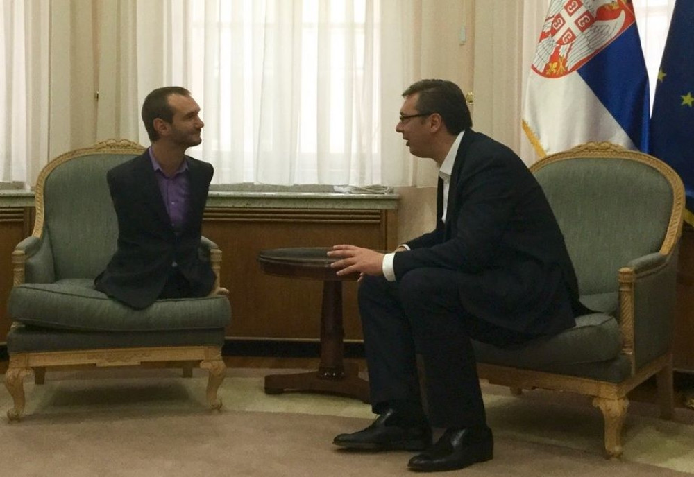 Nik Vujičić kod Vučića