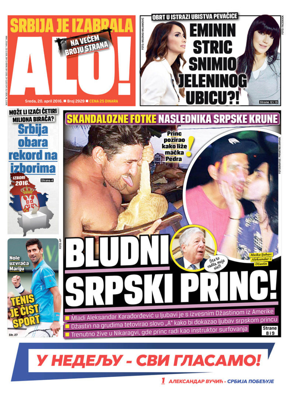 Naslovna za: 20.4.2016