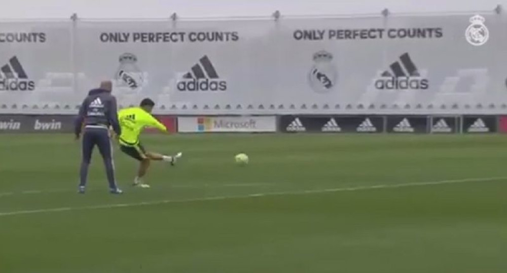 I na treningu seva Hamesova leva (VIDEO)