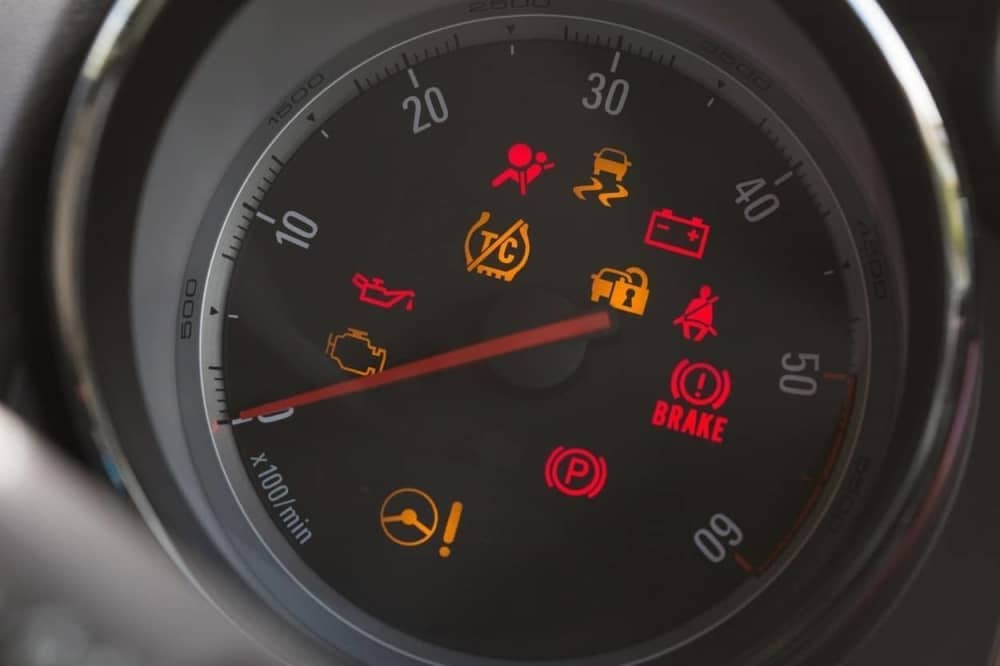 Šta raditi kad se popale lampice na tabli?!