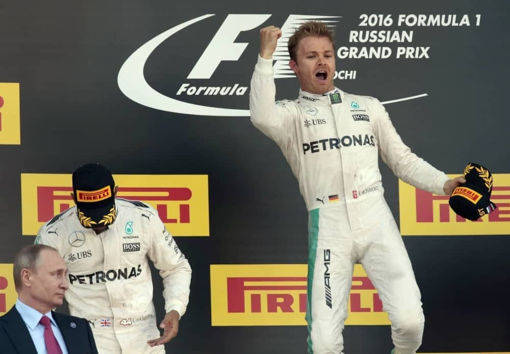 Rozberg slavio u Sočiju