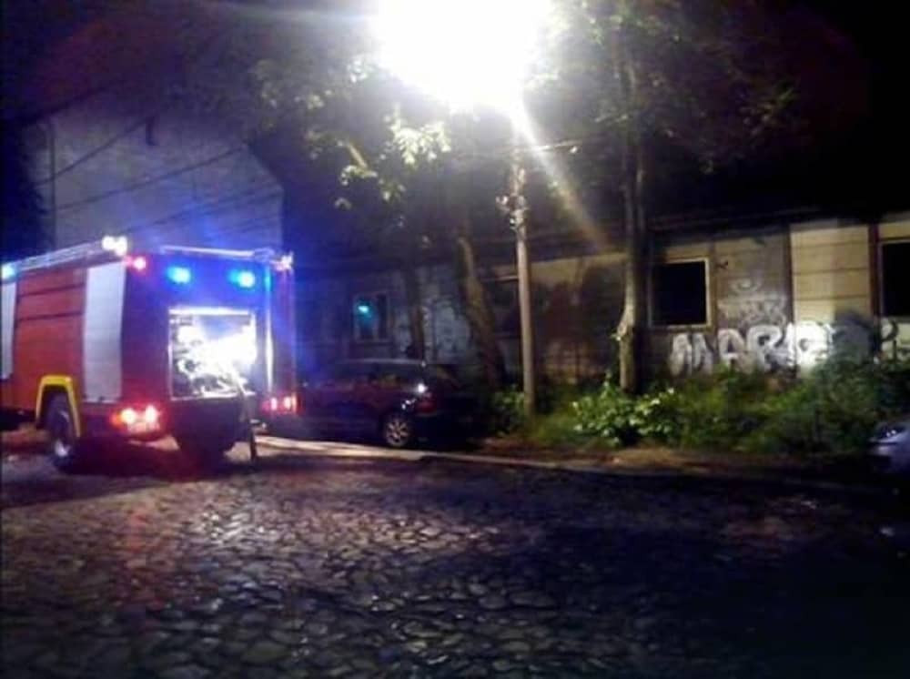 Migrant povređen u požaru