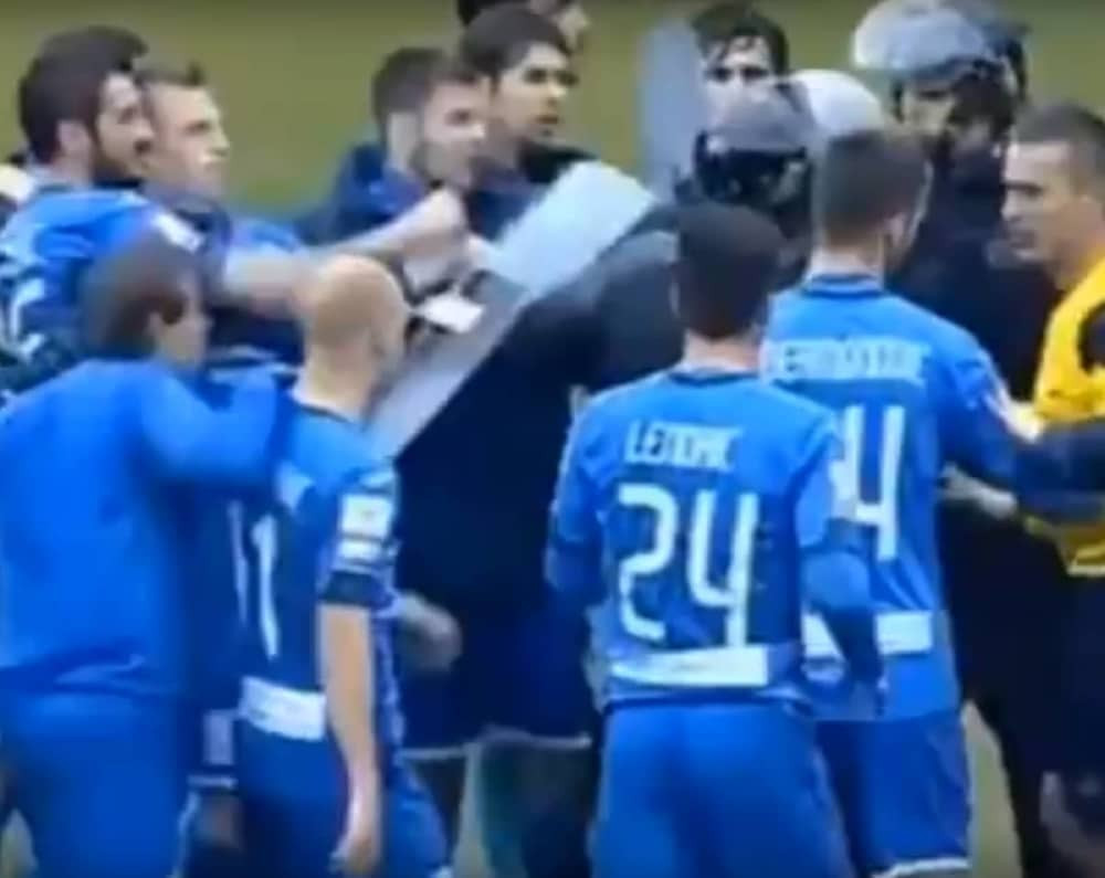 Totalni haos nakon meča u Zenici (VIDEO)