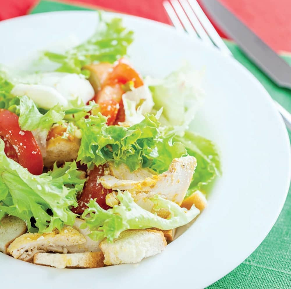 Šarena pileća salata