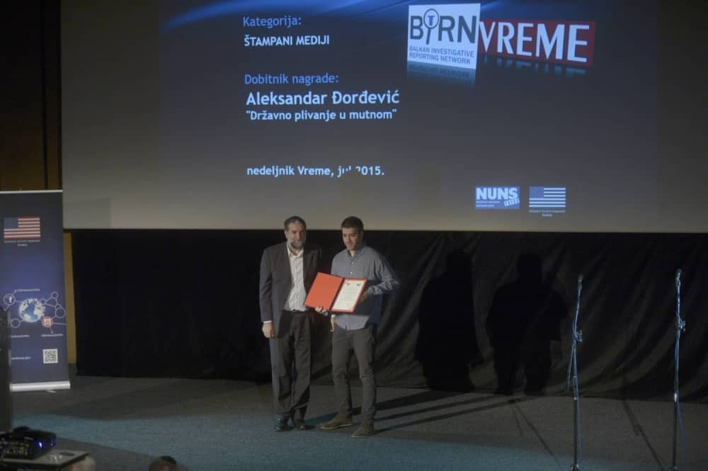 Dodeljene nagrade za istraživačko novinarstvo