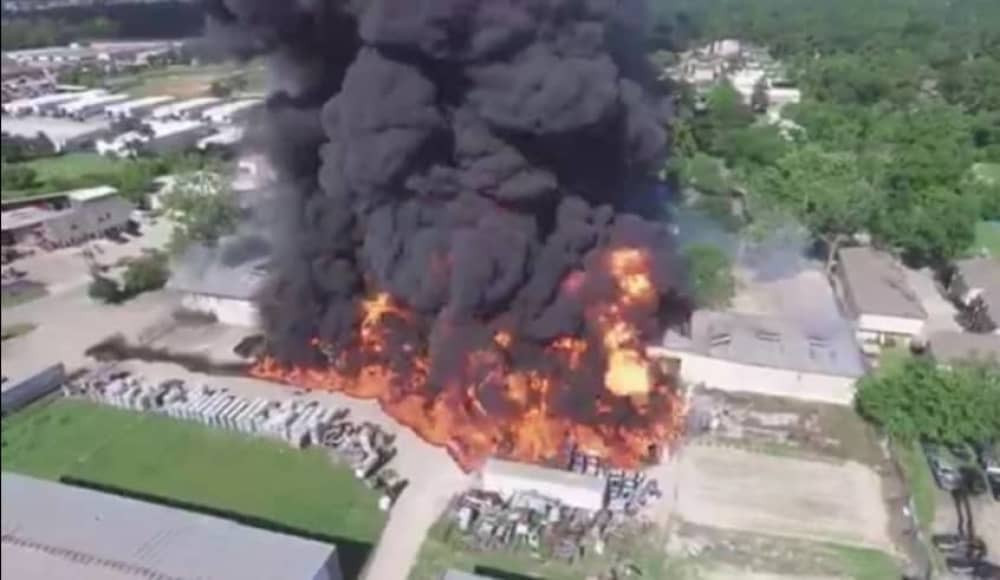 Snažna eksplozija blizu biciklističke staze