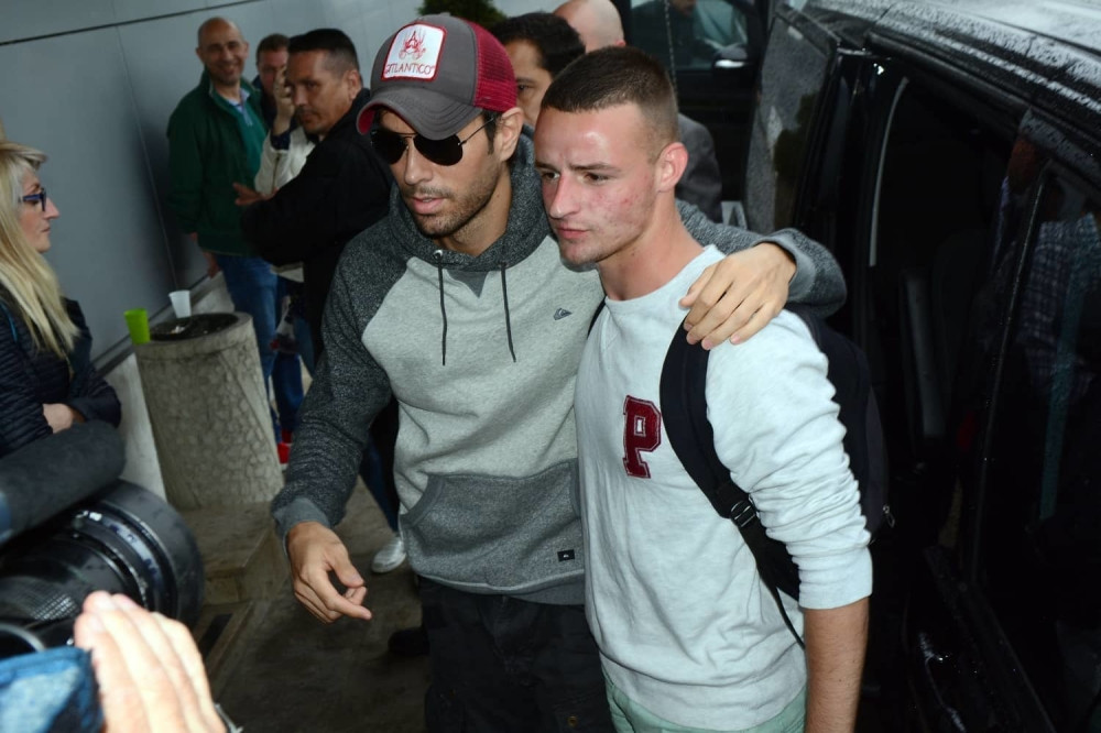 Enrike Iglesijas stigao u Beograd! (FOTO+VIDEO)