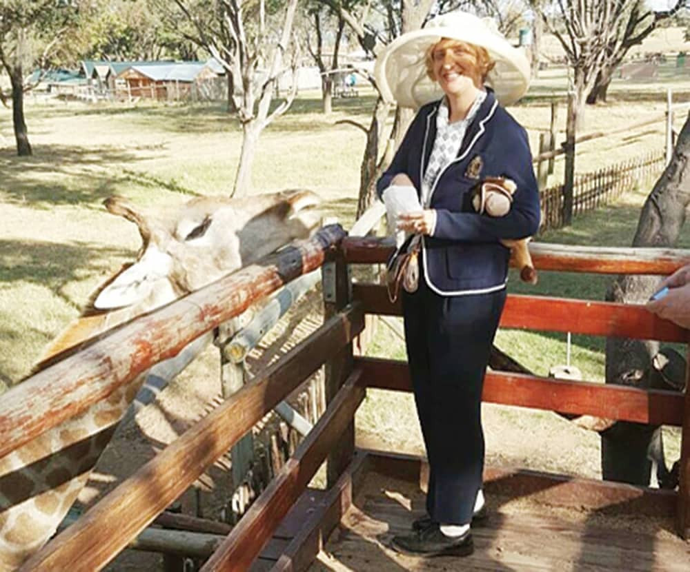 Isidora slavi ozdravljenje u Africi