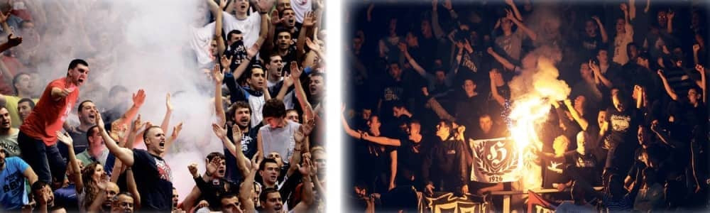 "Delije" napale "Grobare, uhapšena trojica mladića, njih pedesetoro se tuklo štanglama!