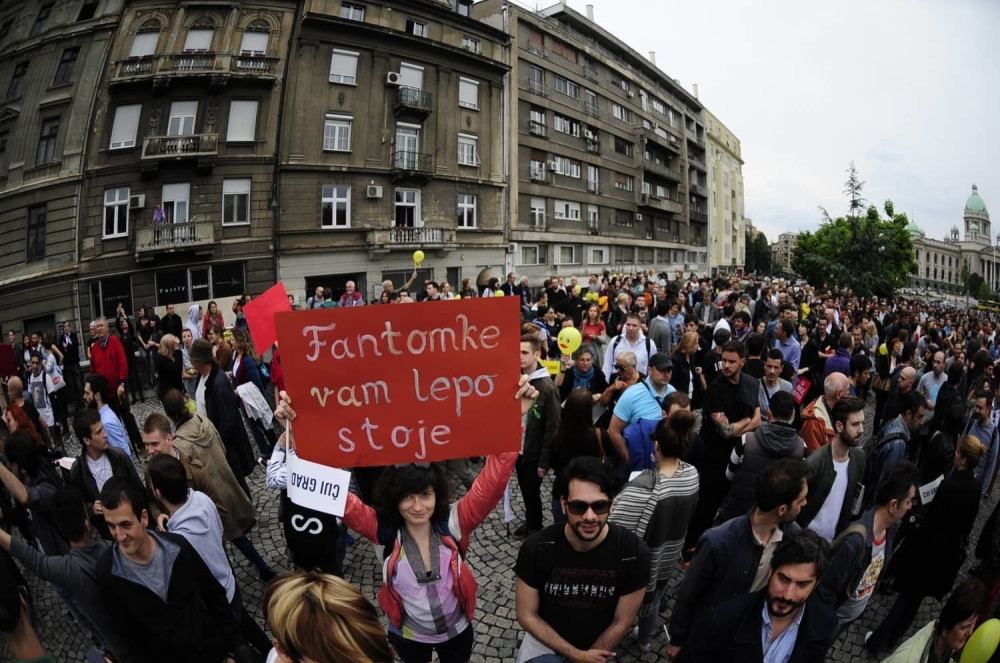 Protest zbog rušenja u Savamali