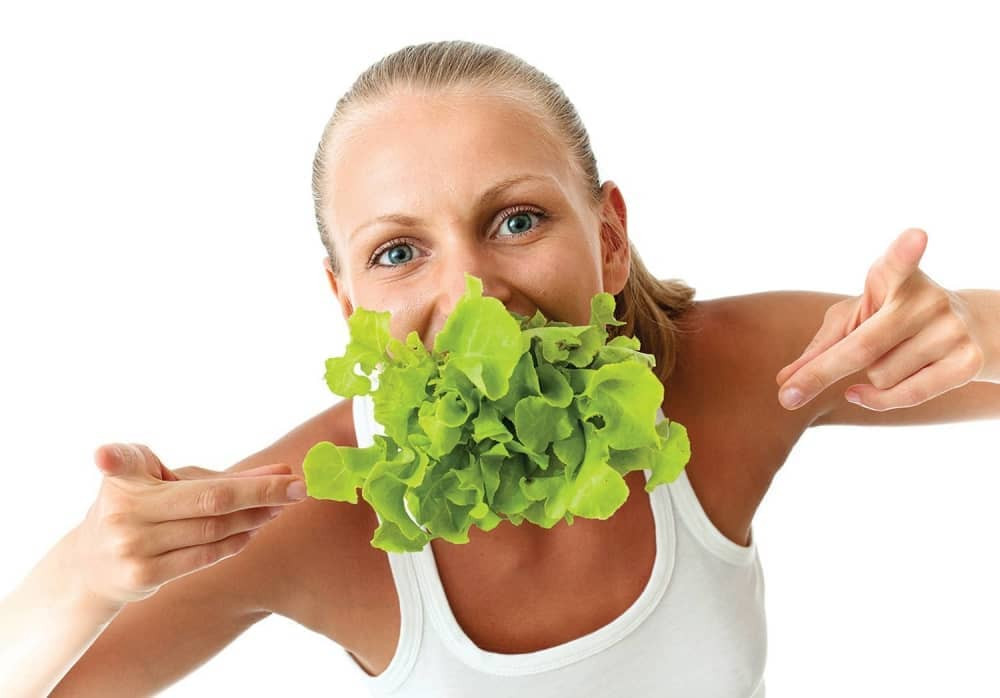 Zelena salata za lep ten!