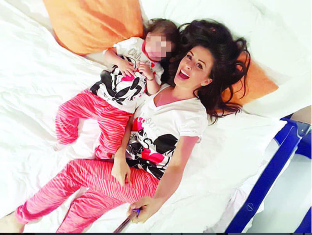 Ana Sević iznervirala ćerku (FOTO)