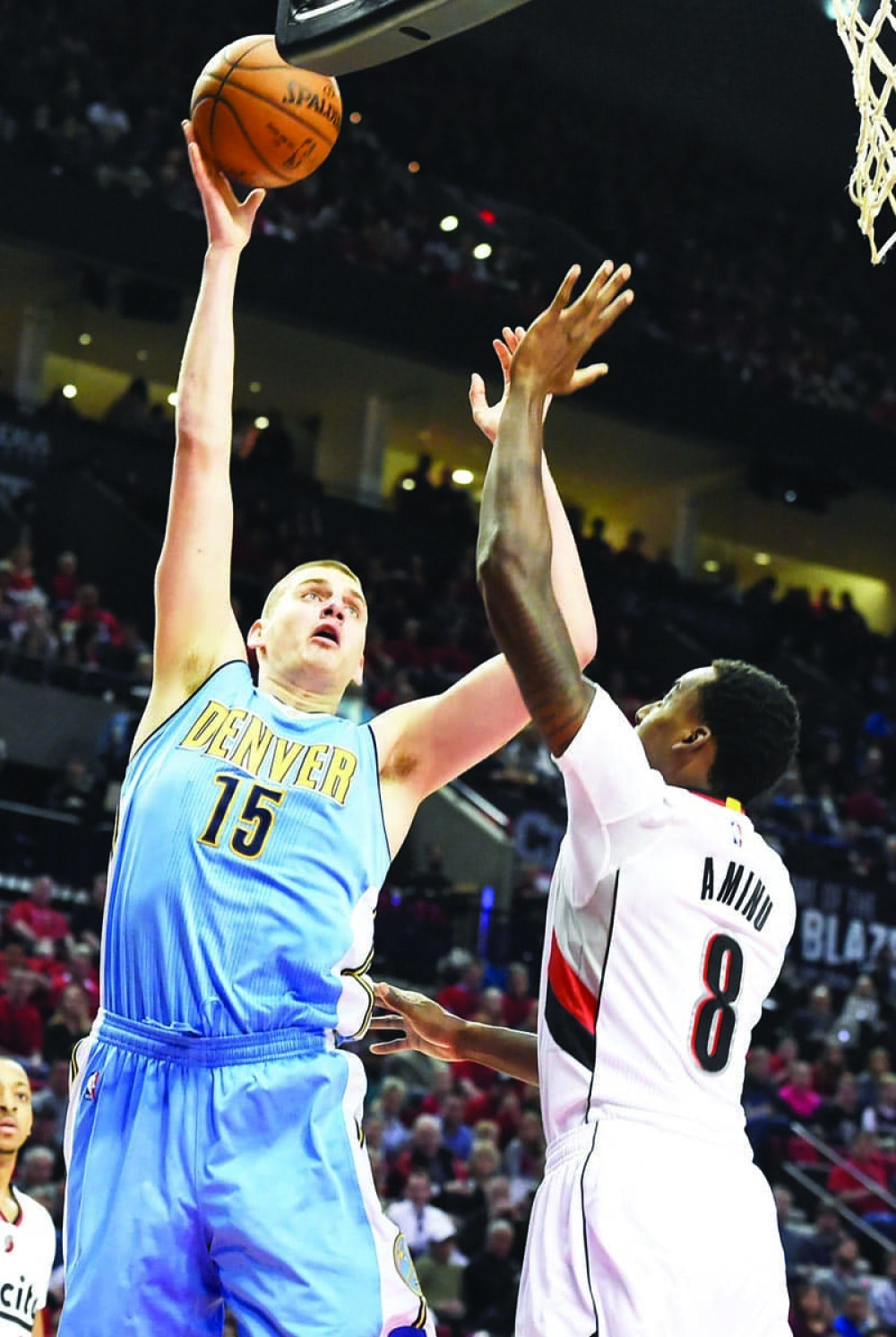 Jokić i Bjelica po dva poena za 15 minuta