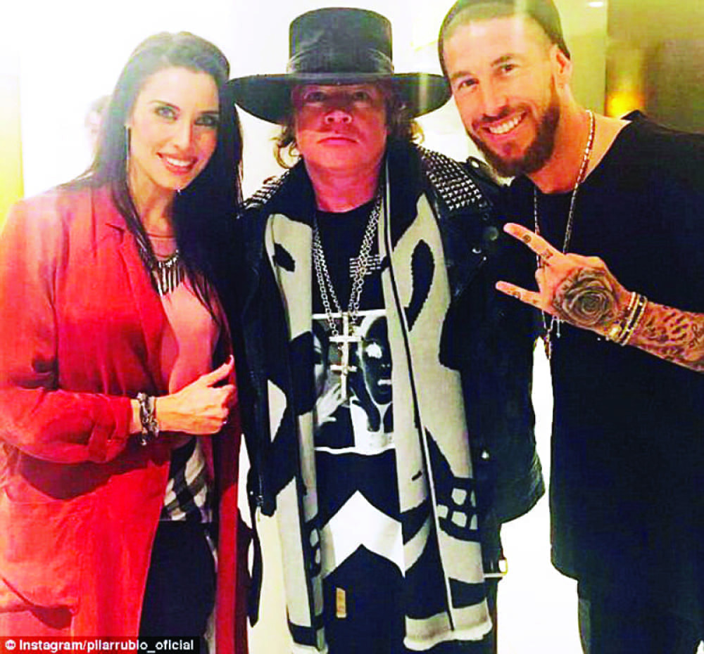 Serhio Ramos upoznao Eksla Rouza!