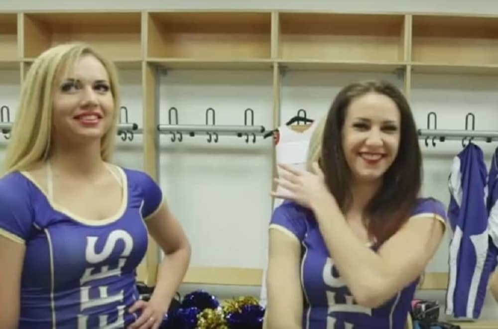 Evroliga častila snimkom čirlidersica iz svlačionice (VIDEO)