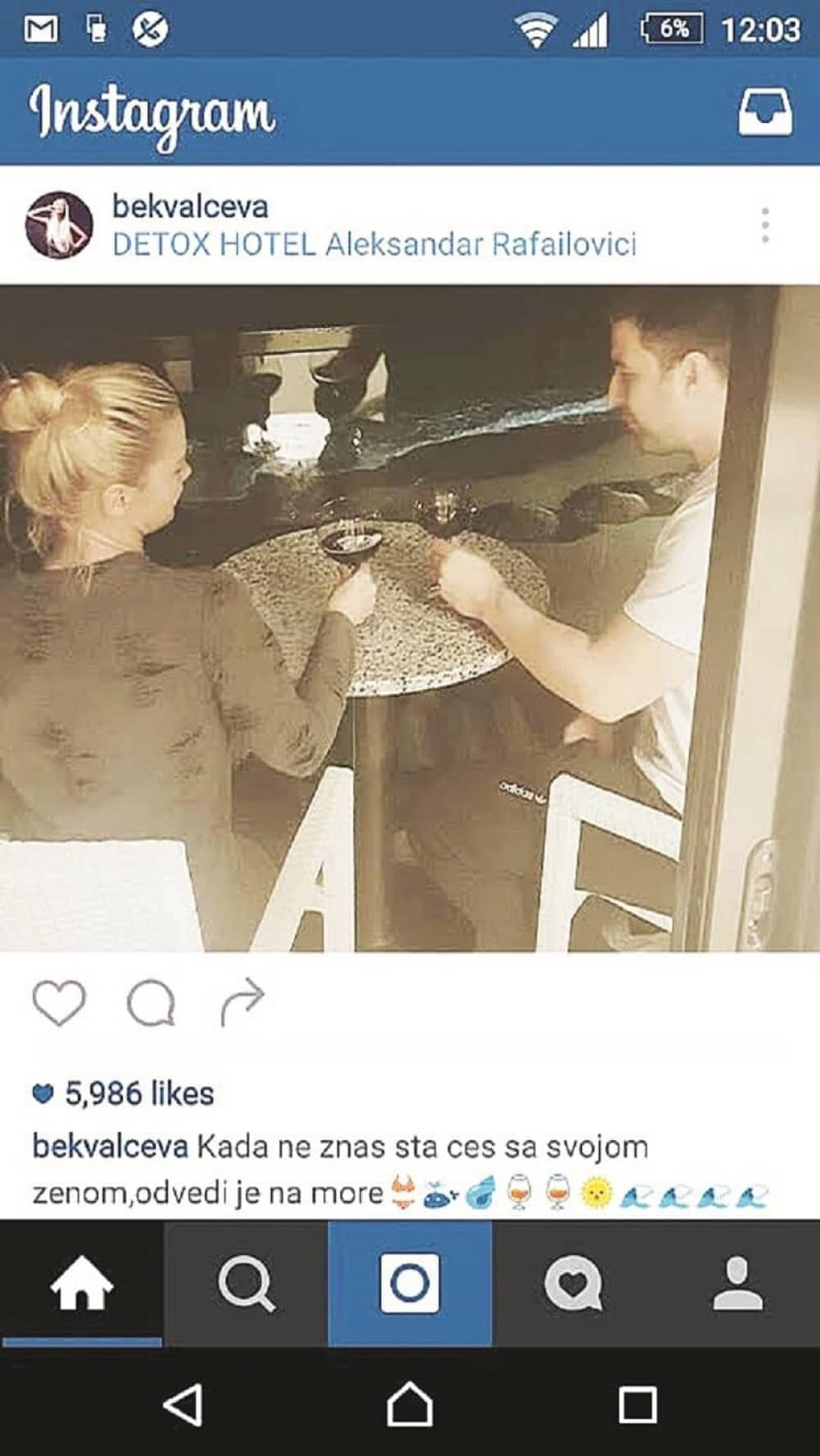 Natu odveo muž na more!