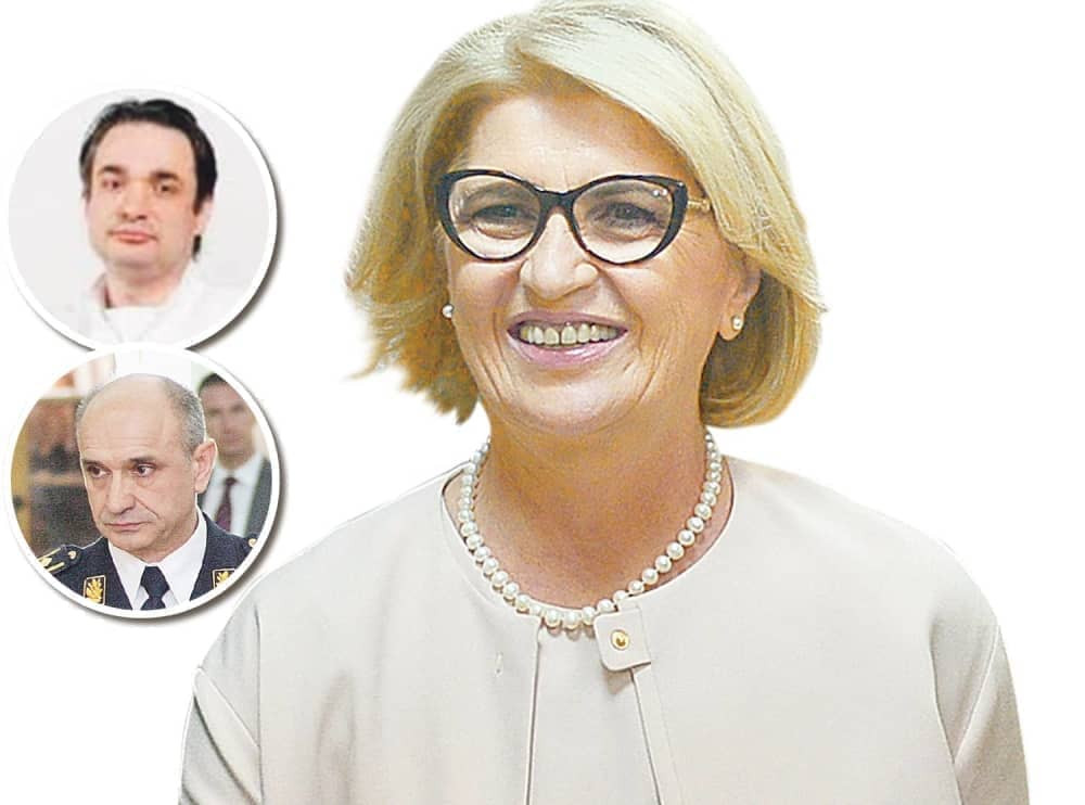 Rat za fotelju preko Dragičinih zuba