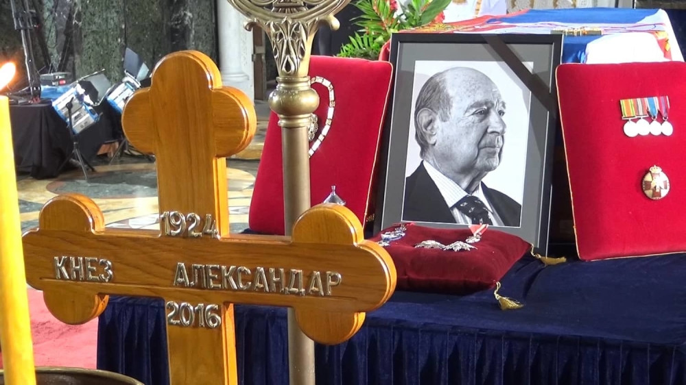 Venci za preminulog kneza Karađorđevića