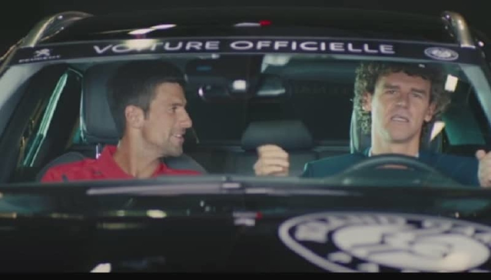 Nole učio Kuertena da priča srpski (VIDEO)