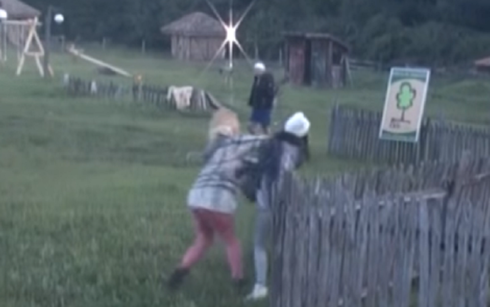 Ceca i Jelena se ispolivale i potukle u dvorištu! (VIDEO)