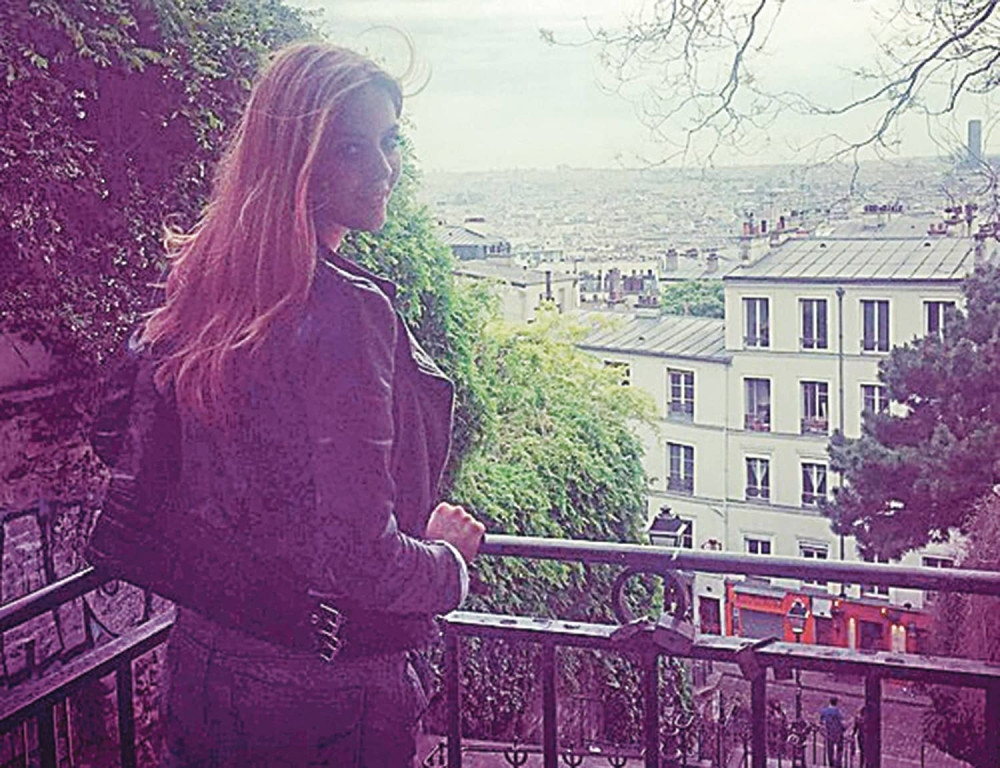 Nina Janković uživa u Parizu