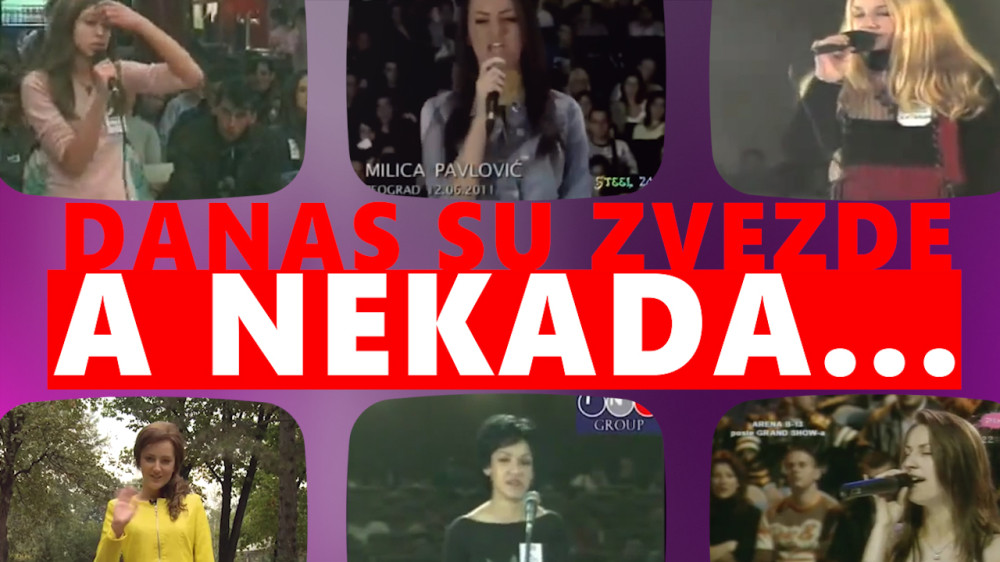 Srpske zvezde pre nego što su postale slavne (VIDEO)