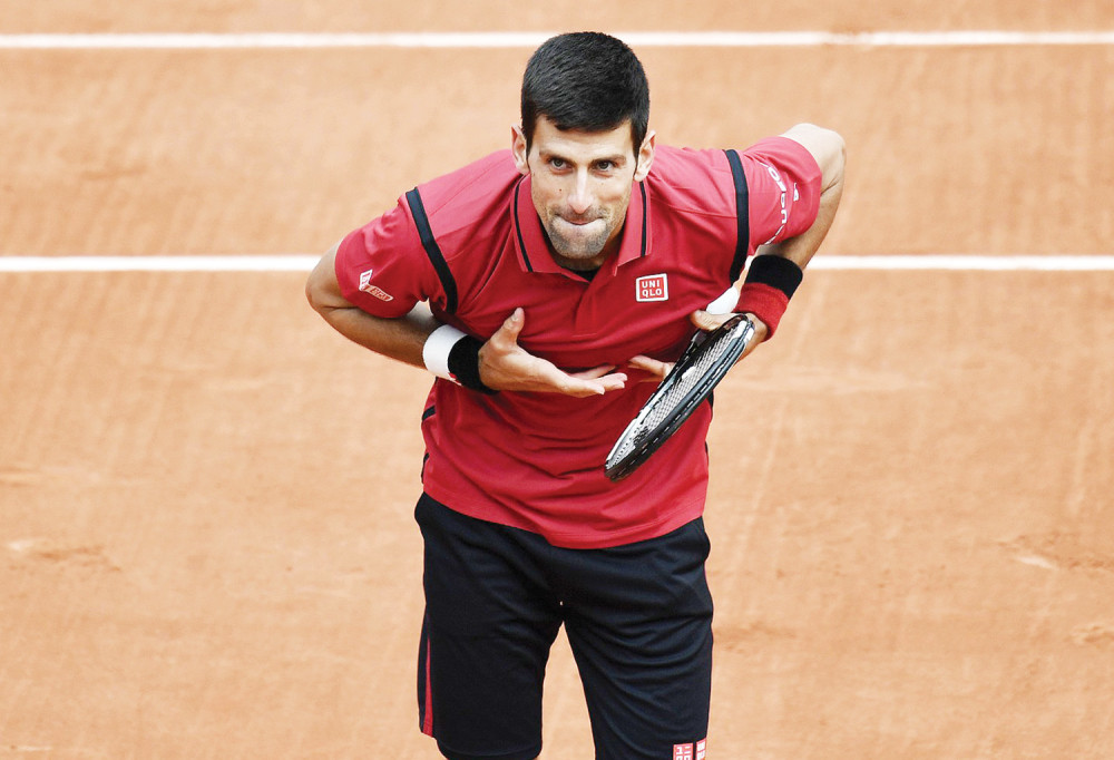 Ovako se Nole opušta pred Pariz (FOTO)