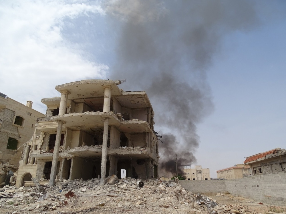 Raketni napad na vojni aerodrom kod Homsa