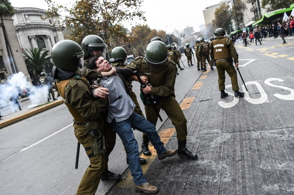 Studentski protesti u Čileu! (FOTO+VIDEO)