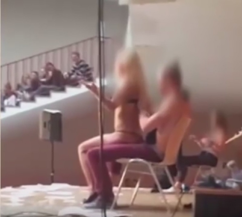 U šta se pretvorila ova nastavnica?! (VIDEO)