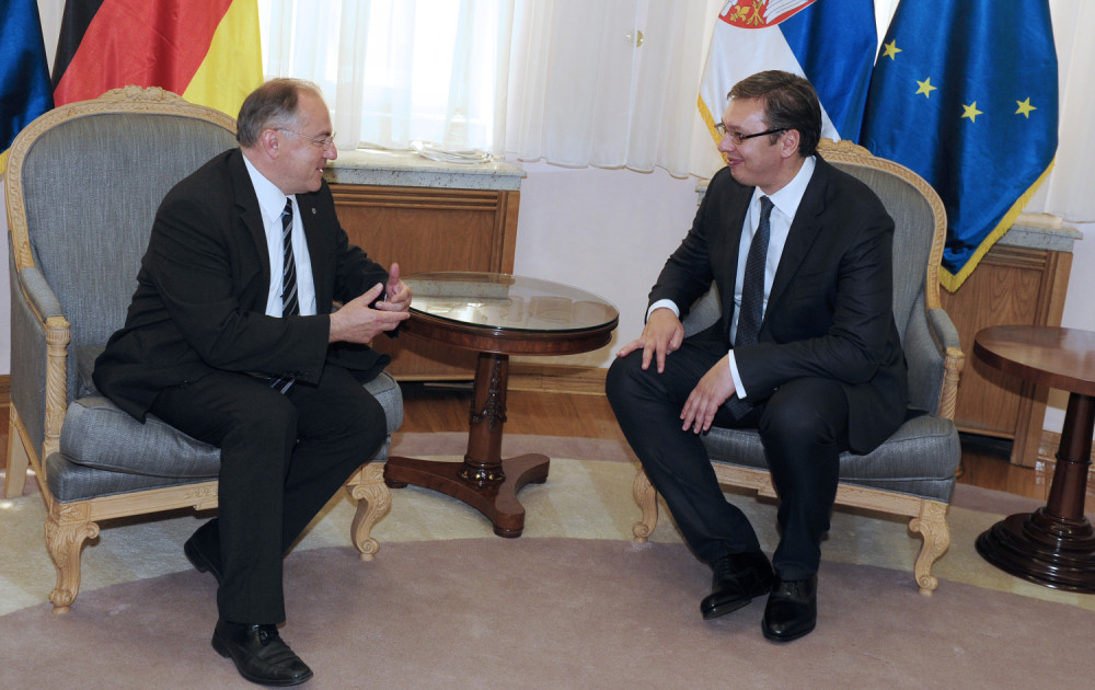 Poslanik Bundestaga kod Vučića