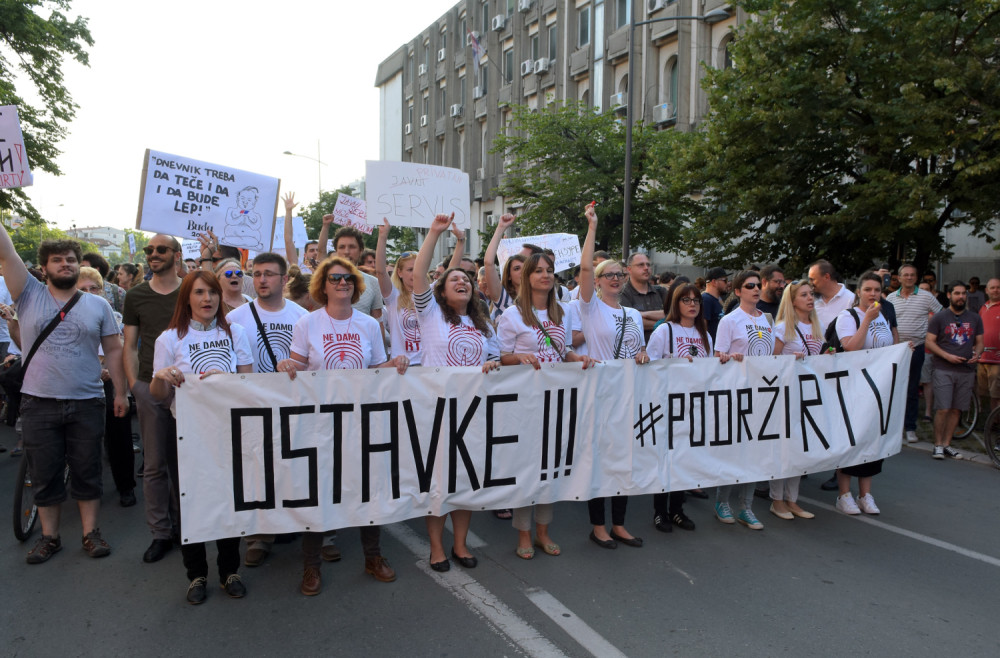 Novi protest zbog TV Vojvodine
