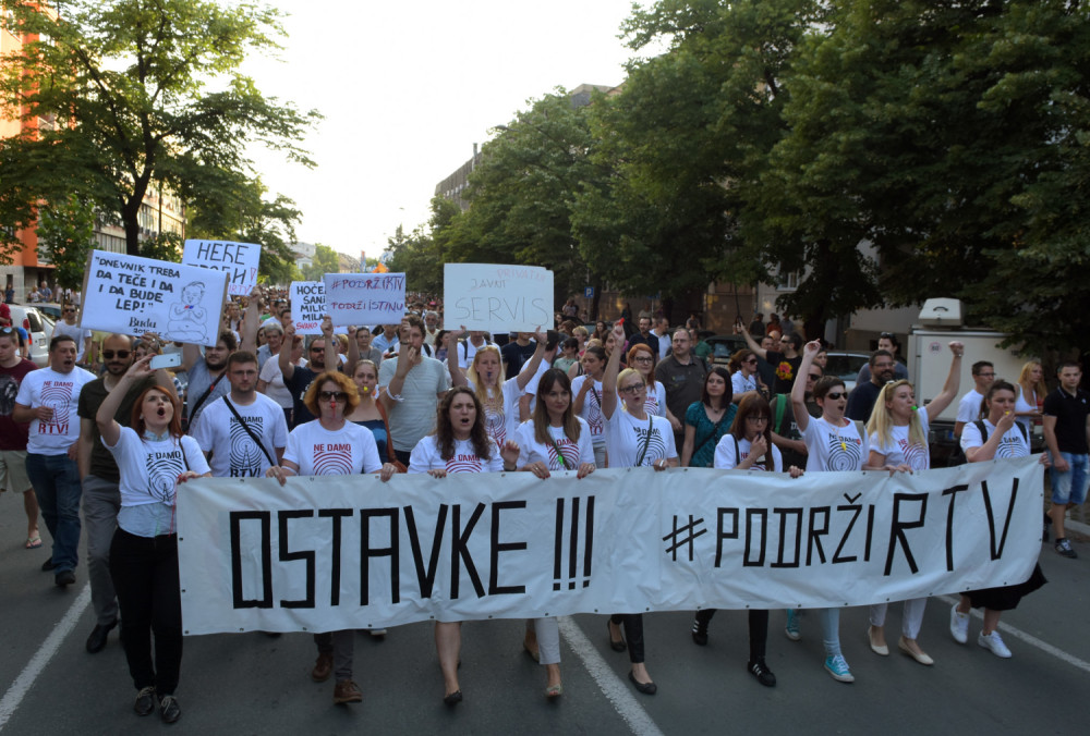 Novinarke sa RTV premeštene na radio