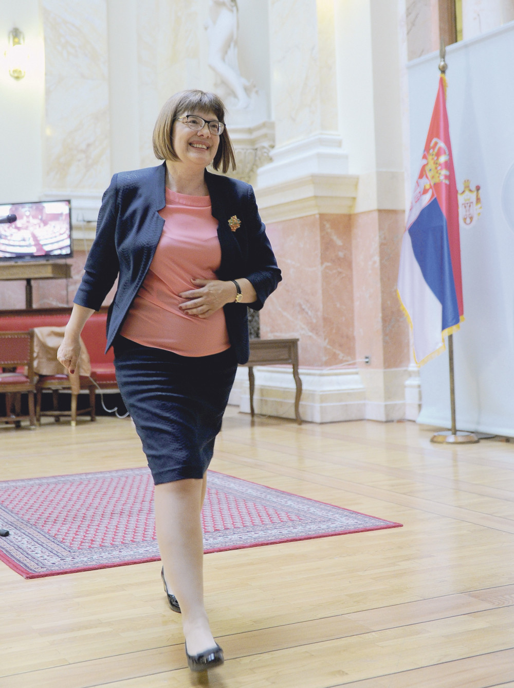 Poslanica DJB kidisala na Maju, obezbeđenje je iznelo iz sale?!