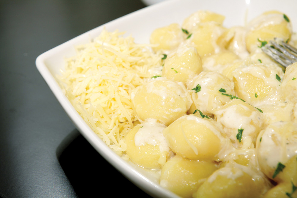 Njoke s četiri vrste sira