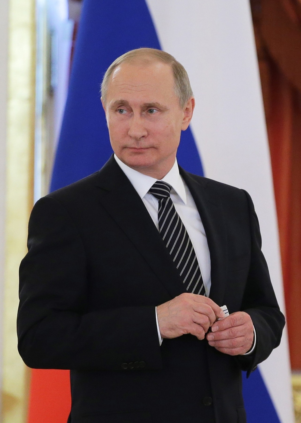 Putin dva puta prekinuo govor zbog uplakane bebe