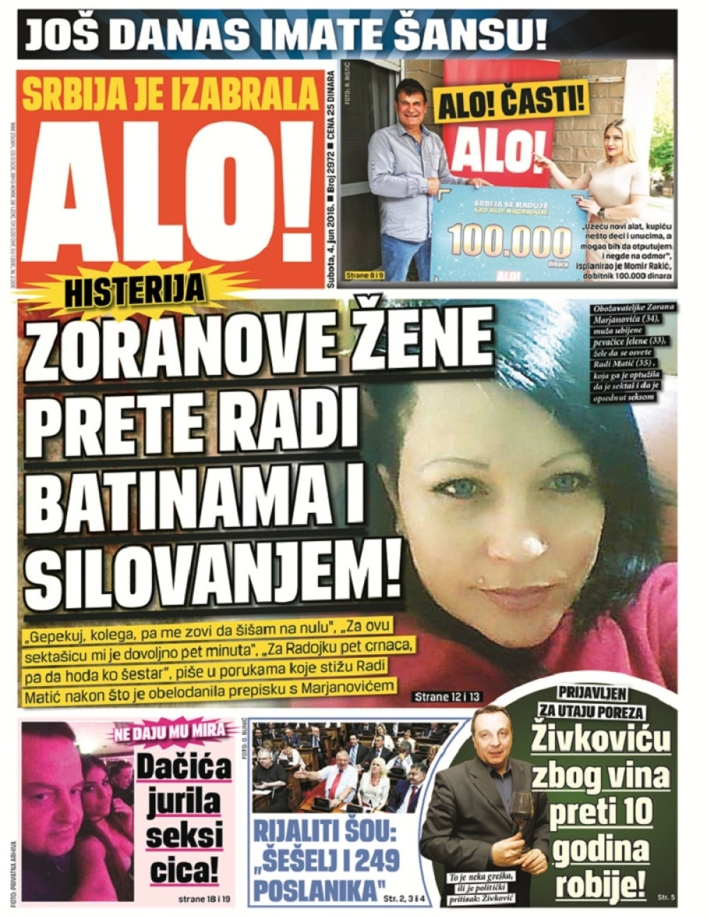 Naslovna za: 4.6.2016