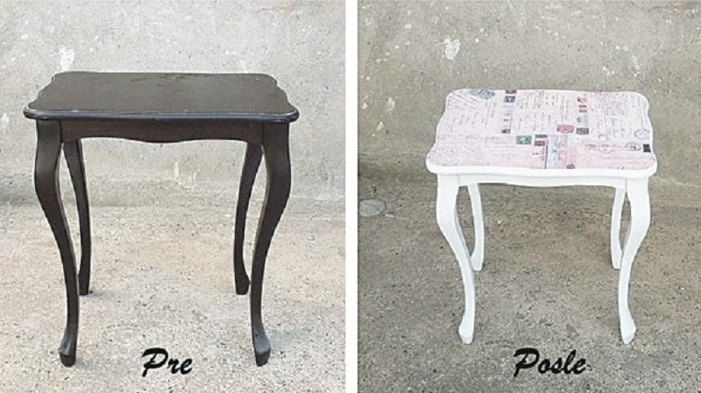 Stari stočić? Biće kao nov!