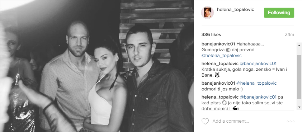 Topalkova ćerka u provodu sa Banetom!