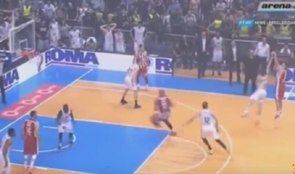 Gudurić trojkom zakopao Partizan (VIDEO)