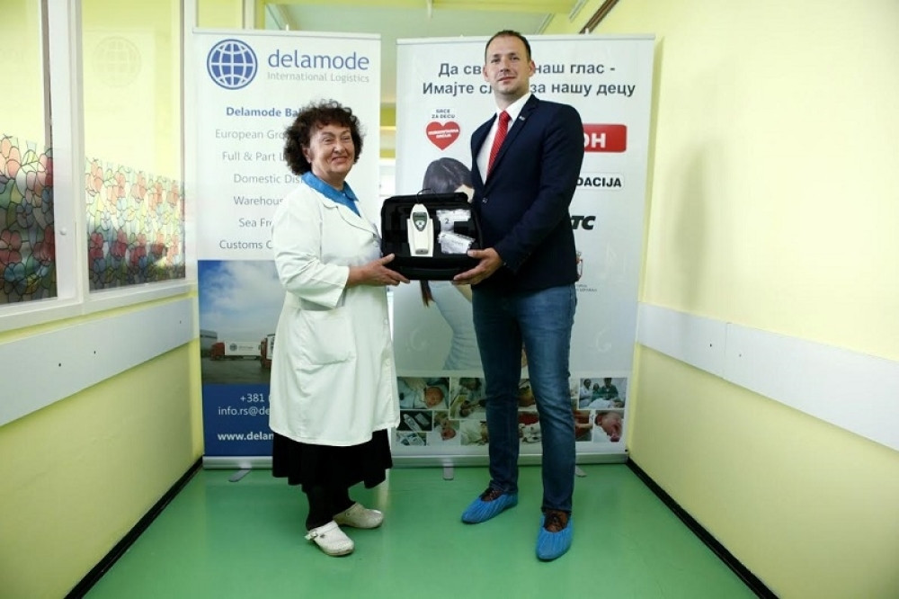 Porodilište u Boru dobilo aparat za proveru sluha kod beba (FOTO)