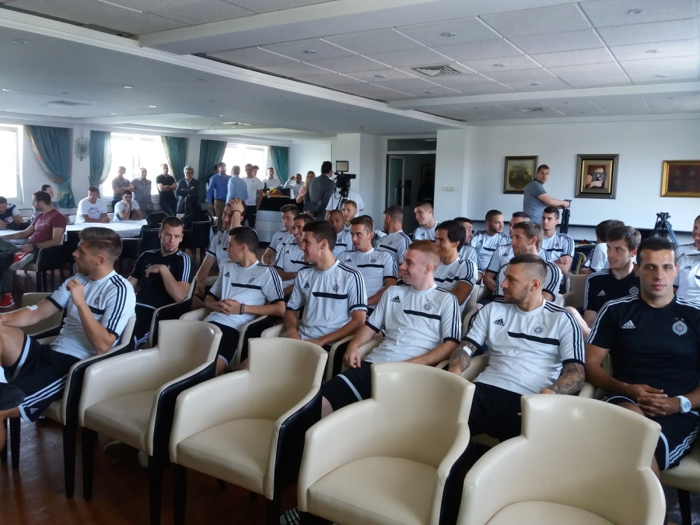 Partizan počeo pripreme (FOTO)