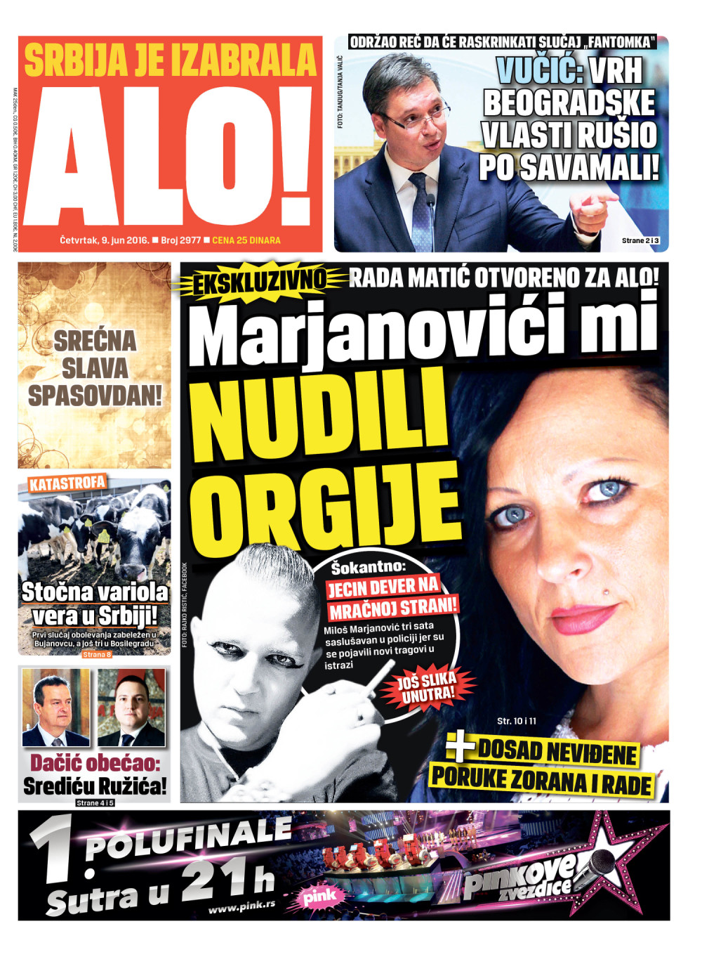 Naslovna za: 9.6.2016