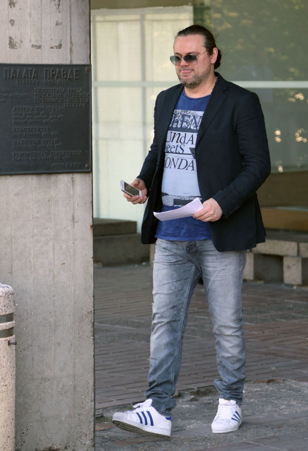 Šašić izbegao bivšu na sudu