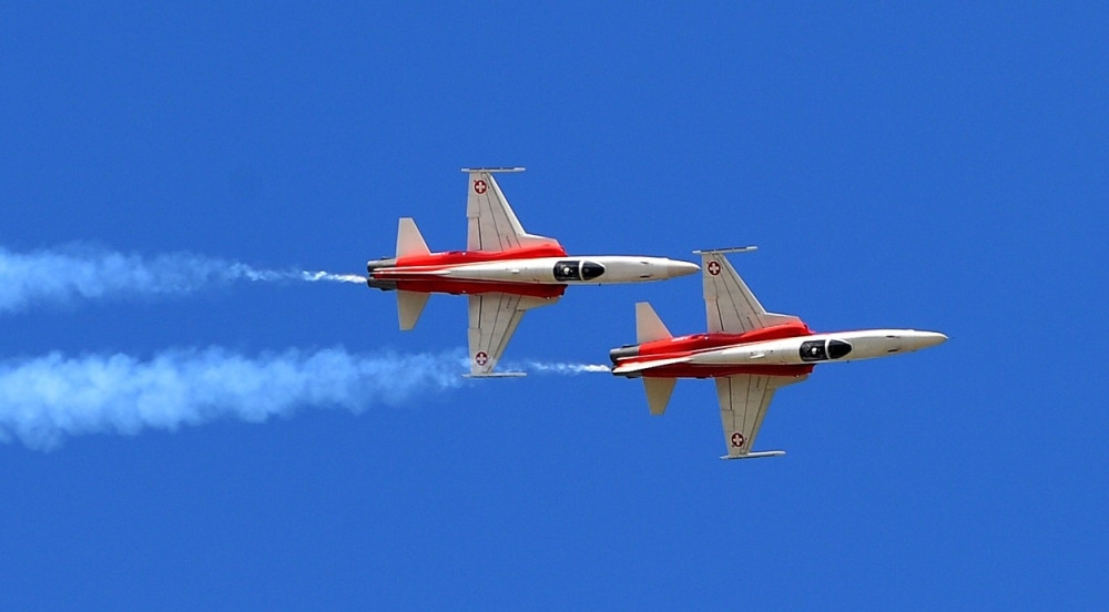 Pao švajcarski vojni avion (VIDEO)