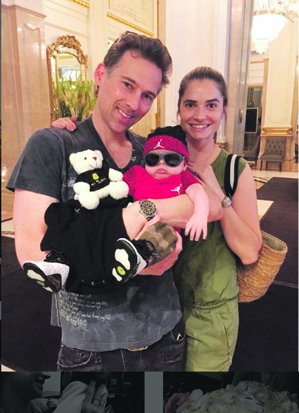 Marija izvela sina u šetnju